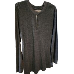 Beverly Hills Polo Club Gray Henley Men's XL